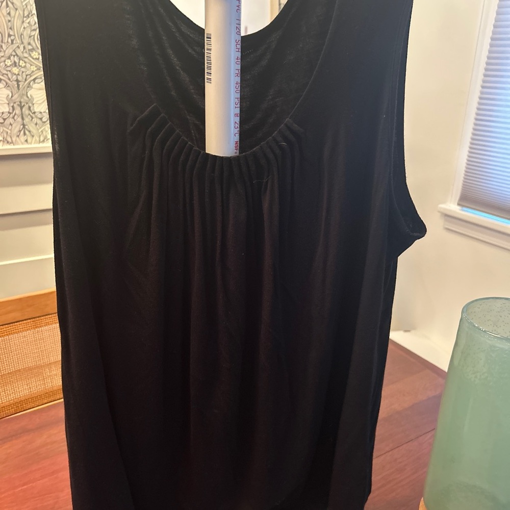 Croft & Barrow Black Tank Top